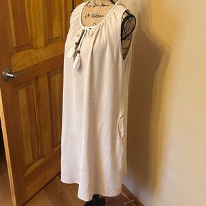 Elegant Cream Maxi Dress